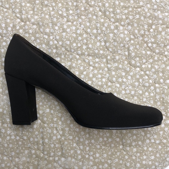 NEW Sesto Meucci “Colette,” Brown (T.Moro) Fabric w/3.25” Heels/Pumps, W7.5 M